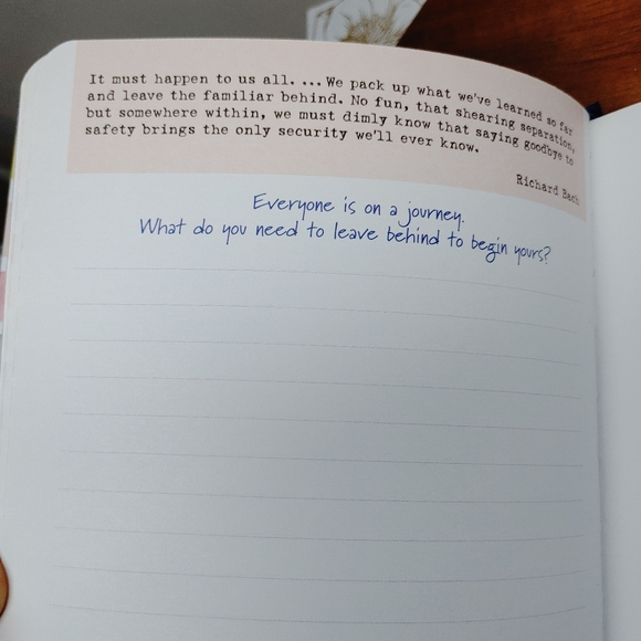 Two Writing Journals - One with Prompts for Reflection - Picture 3 of 8